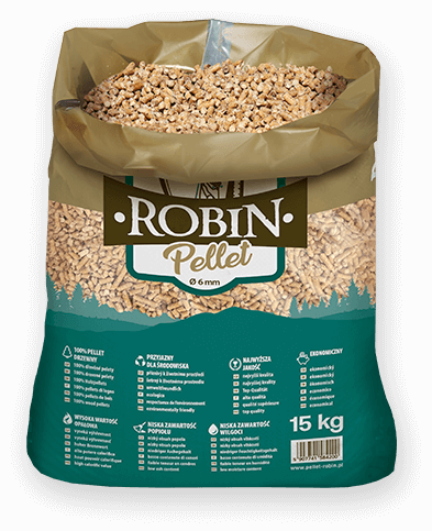 worek pelletu opałowego Robin do kupienia w Ińsku lub sklepie internetowym